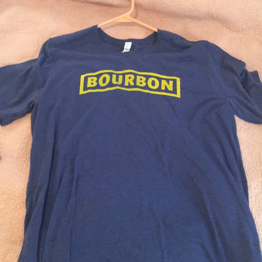 Blue bourbon tee